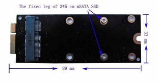 A1425 mSATA pro macbook ME662 SSD转2012