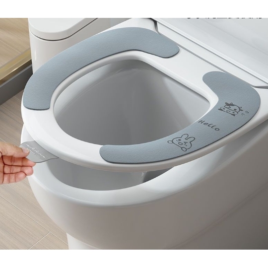 马桶坐垫家用马桶贴坐便器垫圈坐便套防水夏春秋冬季四季子套粘贴