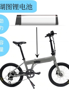 扁银鱼Himo Z16 Z20锂电池36V48V10Ah自行车电池助力车充电电池