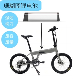 扁银鱼Himo Z20锂电池36V48V10Ah自行车电池助力车充电电池 Z16