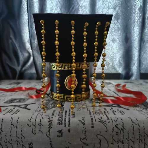 cos同款创意秦始皇皇帝头冠