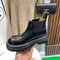THE NEW BIG-TOE MENS PLATFORM PLATFORM BOOTS PLUS SIZE CHELSEA BOOTS MONA ARE THE SAME AS THE BRITISH STYLE MARTIN BOOTS