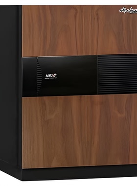 韩国得宝DPS6500STFL胡桃木纹家用指纹密码防火防盗保险柜