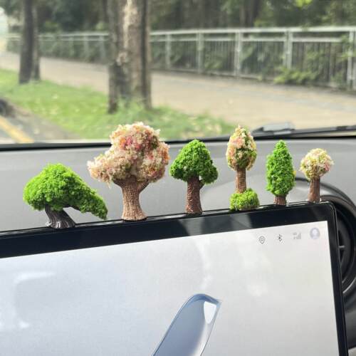 许愿树车载摆件微景观创意装饰品