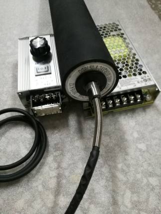 厂家供应安检机电动滚筒包胶辊筒电机交流AC220V380V直流24v48V