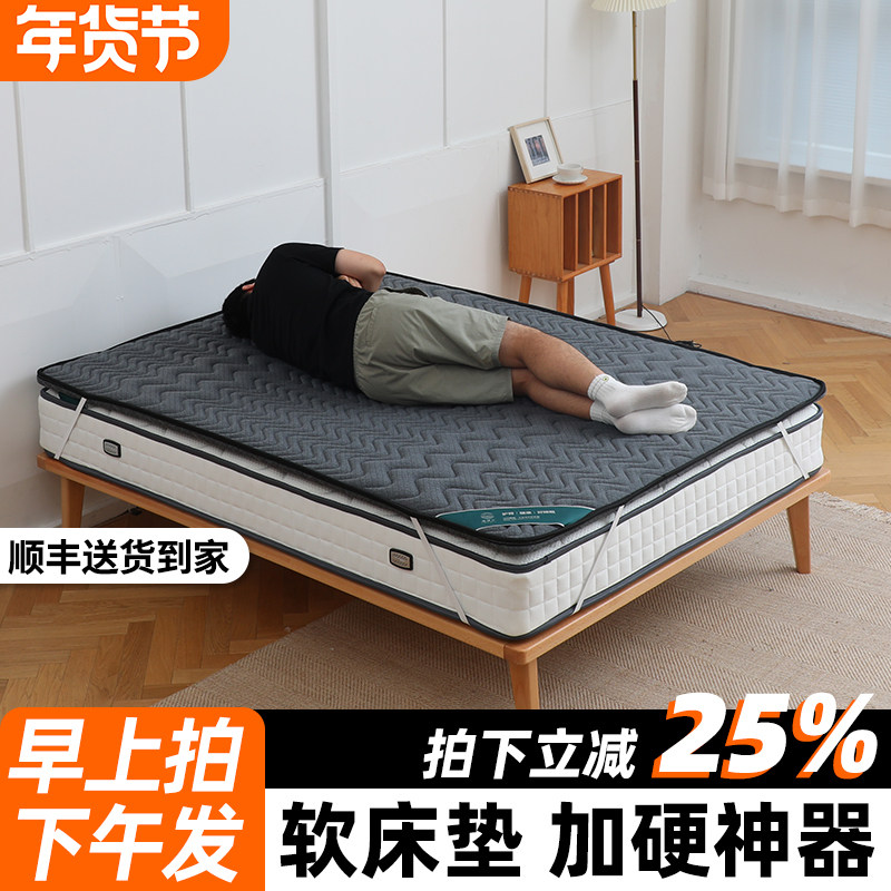 软床垫加硬神器护腰护脊薄椰棕榈叠加家用席梦思变硬质垫子不塌陷,住宅家具,椰棕床垫,淘宝优惠券,粉丝福利购,淘宝优惠卷