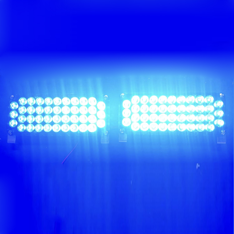 LED爆闪警示灯汽车中网灯开道灯货车校车交通路障高亮 强光信号灯