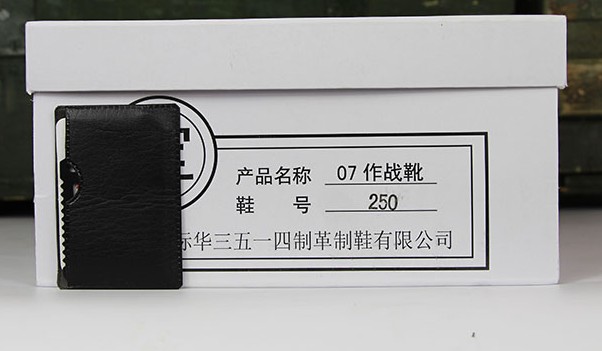 Bottes militaires pour homme en toile - Ref 1398534 Image 4