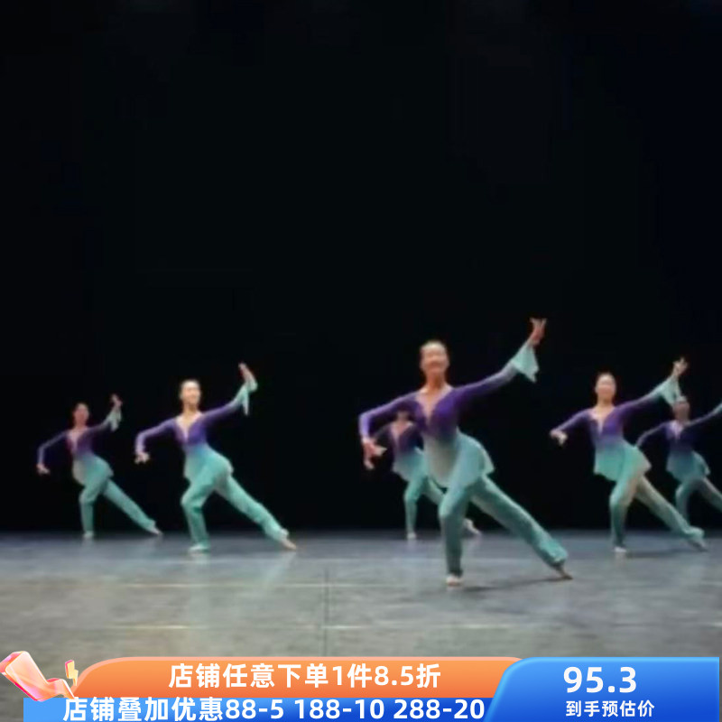 舞研依库北舞古典舞身韵舞蹈纱衣