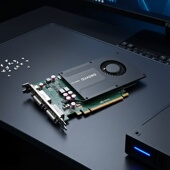 2GB图形显卡医疗成像双DVI设计绘图CAD 原装 K2000D Quadro 正品