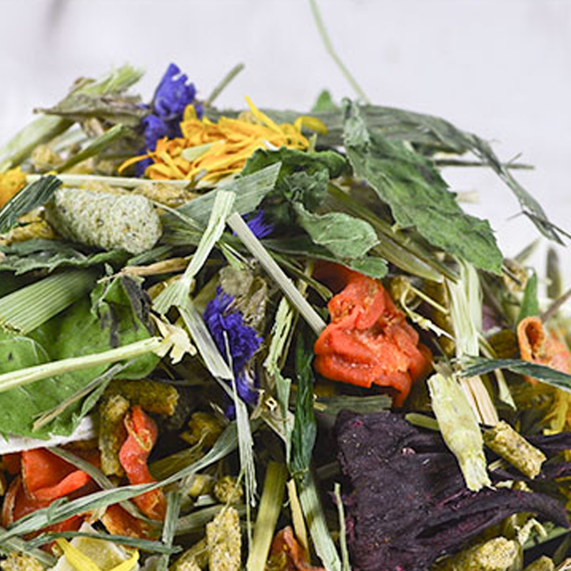 【潇洒小宠】MIX花草盛宴多品牌混合高纤兔粮 500g3包包邮