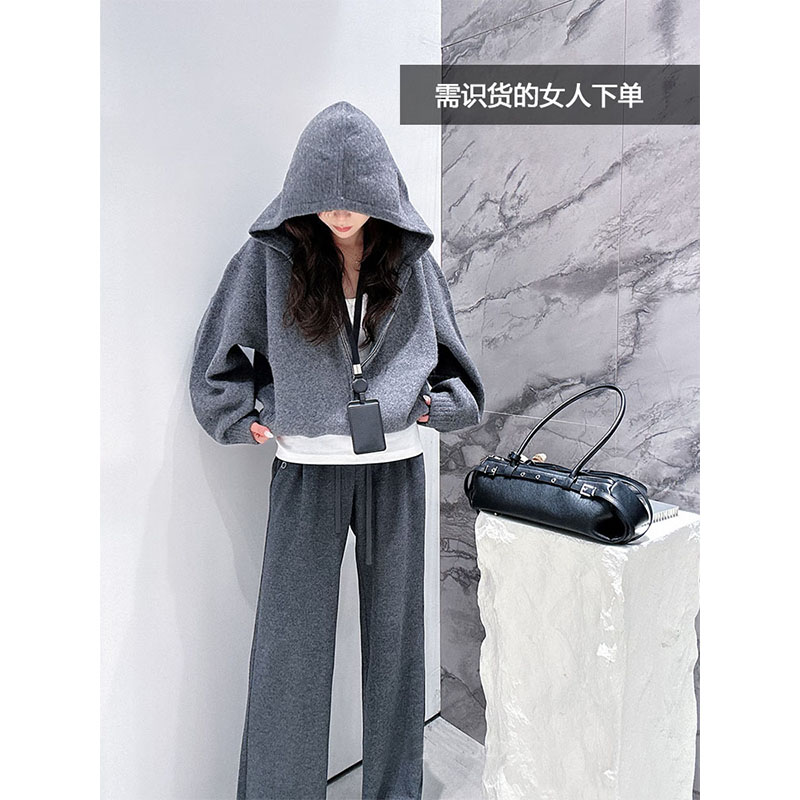 AS达哥~元货牛品~毛衣外套2025冬新品含绵羊毛羊驼绒毛衣外套女