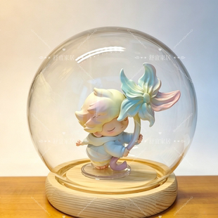 泡泡玛特DIMOO瞬间的奇遇手办盲盒展示收纳盒带我去远方防尘盒diy