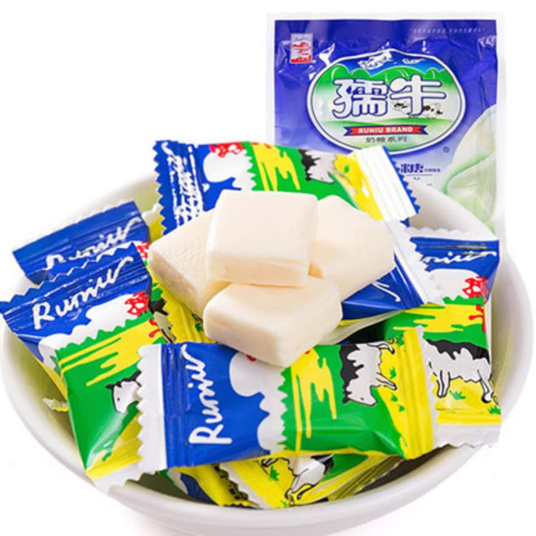孺牛 80后经典回忆纯正儒牛乳牛鲜奶糖牛奶糖90后怀旧零食休闲