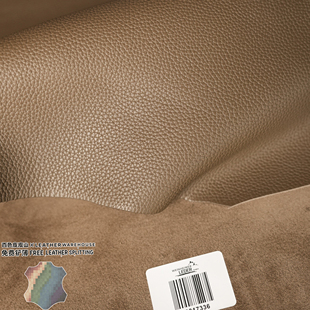 H家德国万哈梅尔原厂大象灰TOGO2.2MM手工diy头层牛皮真皮皮料