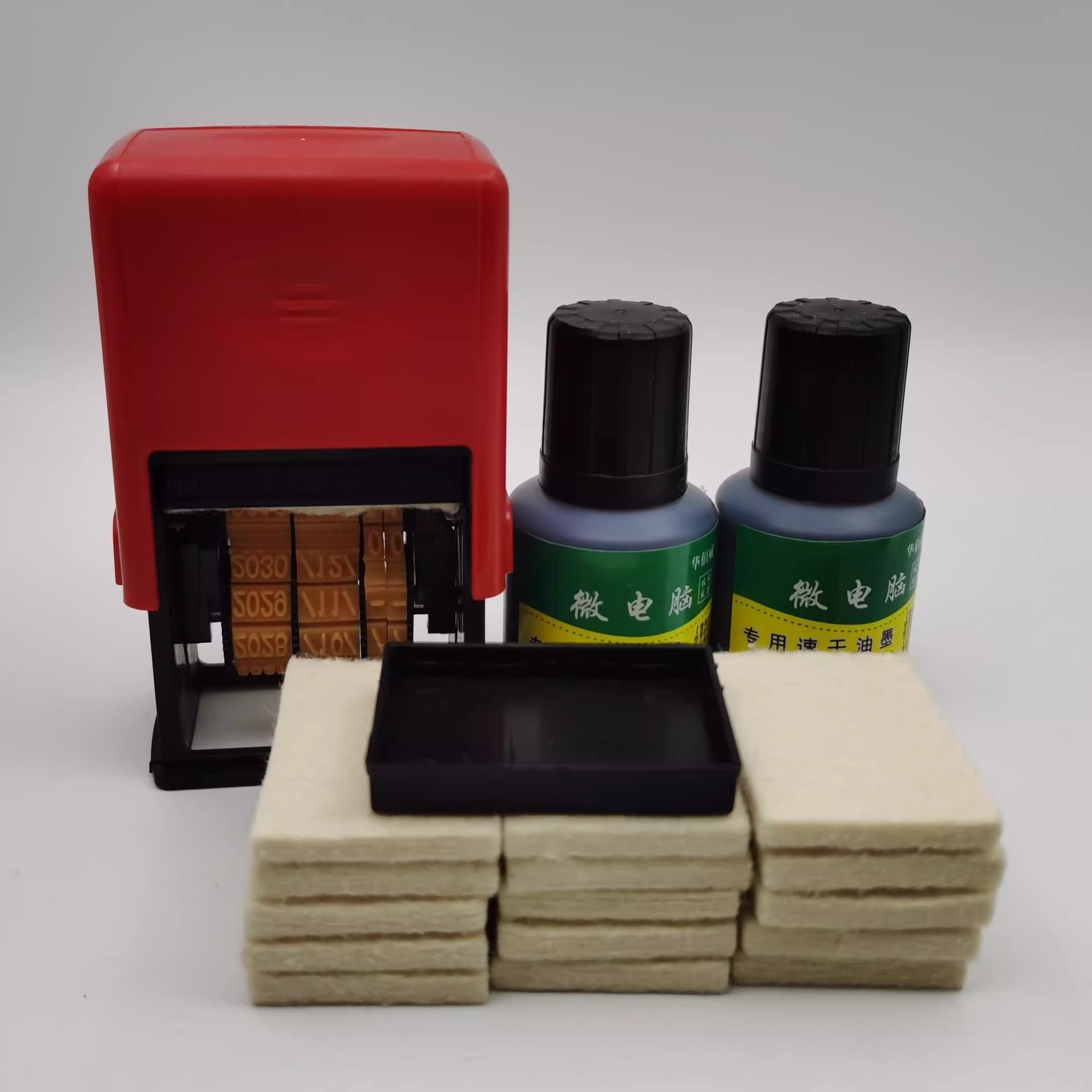 华佰威可随意调节日期打码机