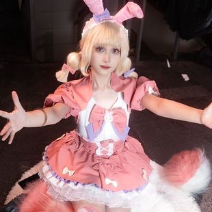 三分喵屋第五人格拉拉队员cos服三丽鸥联动美乐蒂cosplay服装套装