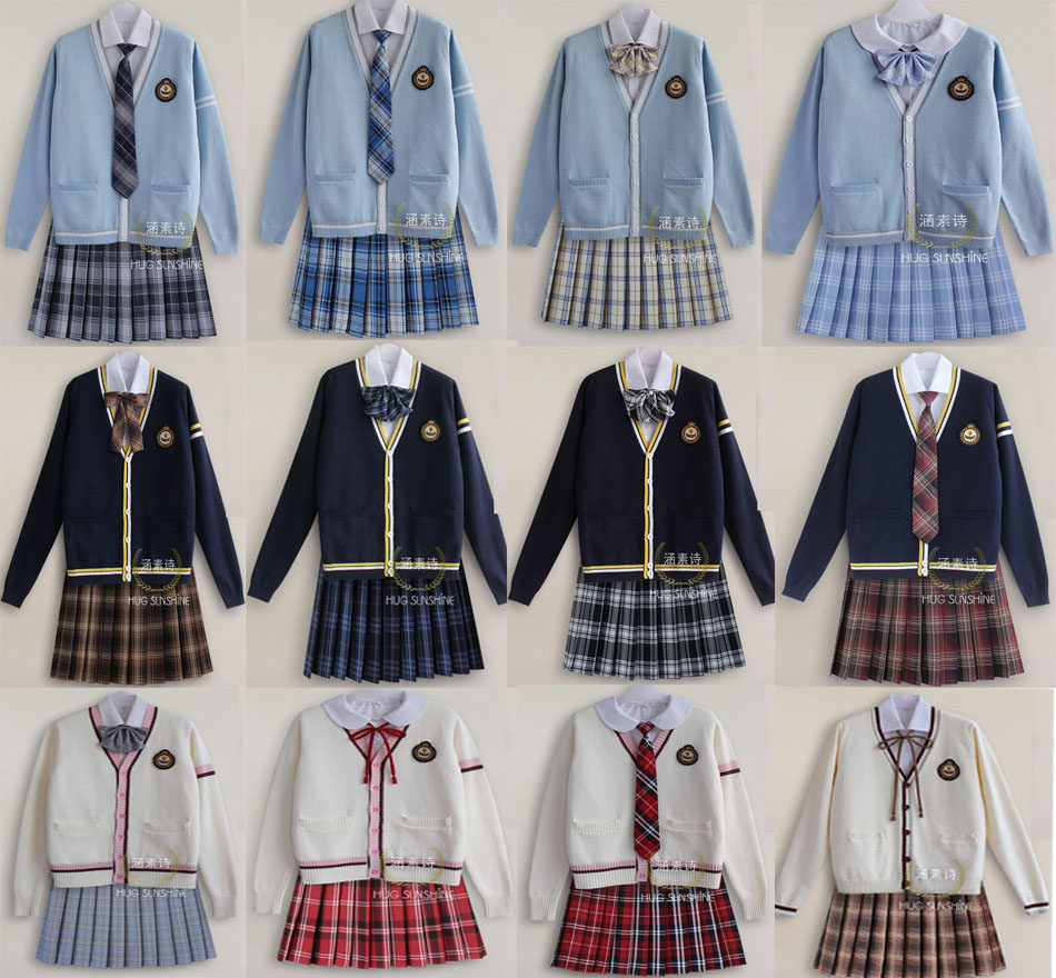 毛衣开衫学生装长袖合唱服包邮