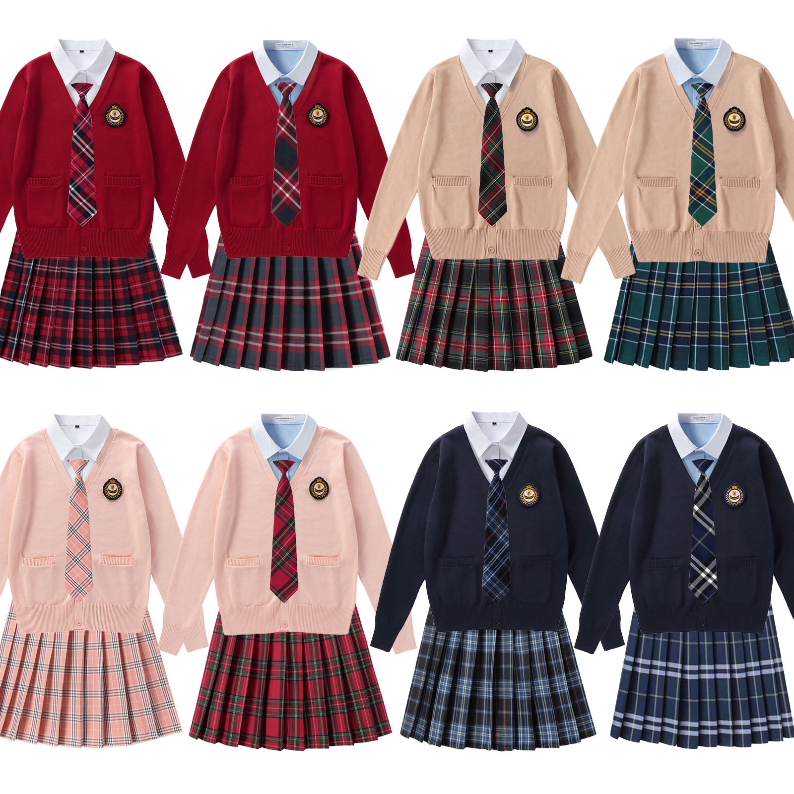 合唱朗诵演出学院风礼服班校制服