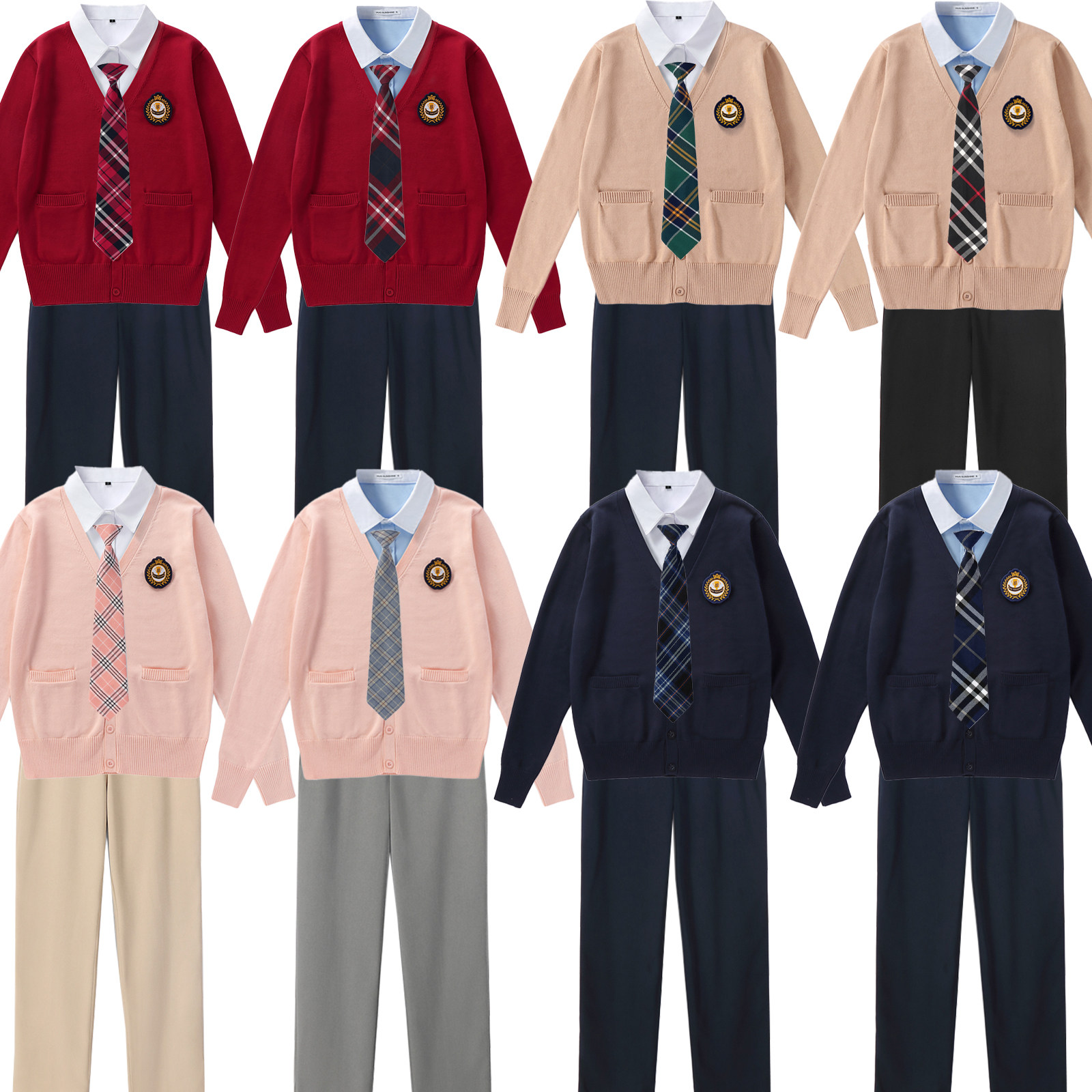 学院风班服校服礼服制服男秋冬