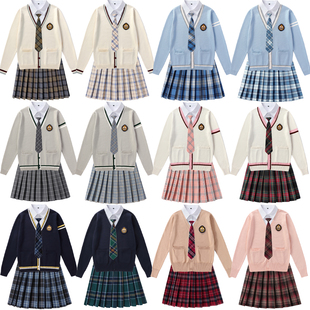 学生班服校服制服JK服套装 现货新款 制服英伦学院风毕业演出合唱服