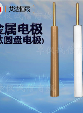 艾达恒晟金属电极Ti120钛圆盘电极Cu120铜Al120铝Ni120镍 Zn120锌