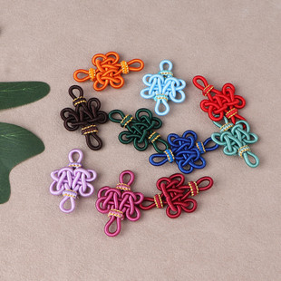 蝴蝶结如意结diy手工编织饰品中国结曼陀罗结挂件项链手链配饰