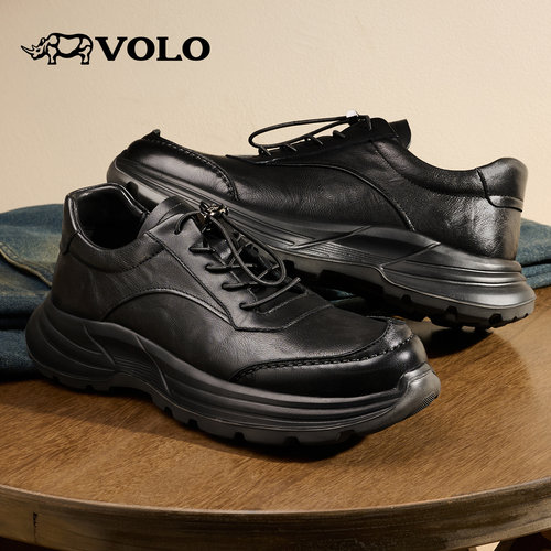 【小牛皮】VOLO犀牛运动休闲鞋