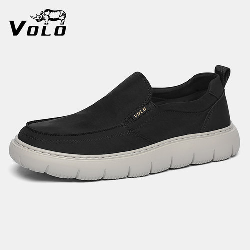 【轻似毛】VOLO犀牛一脚蹬布鞋