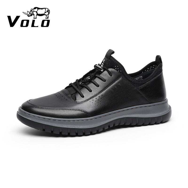 VOLO/犀牛真皮软底男款运动鞋
