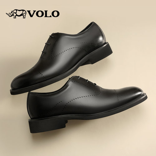 【舒适小牛皮】VOLO/犀牛牛津鞋