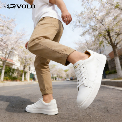 【明星同款】VOLO犀牛西装小白鞋