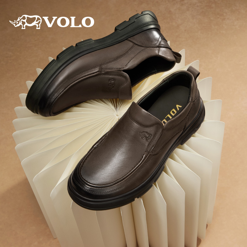 【舒适轻质】VOLO休闲爸爸皮鞋