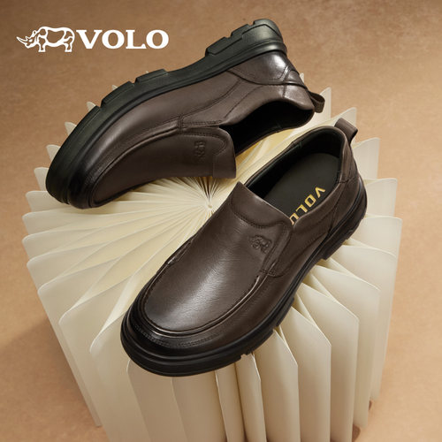 【舒适轻质】VOLO休闲爸爸皮鞋