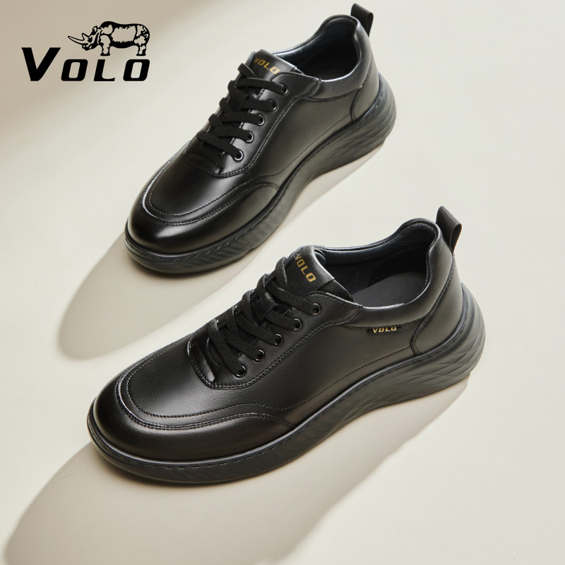 【头层羊皮】VOLO犀牛厚底运动鞋