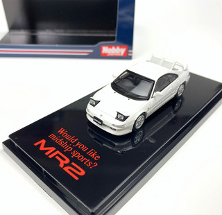 Hobby Japan 1:64丰田MR2 SW20 GT-S合金静态汽车模型开灯闭灯版