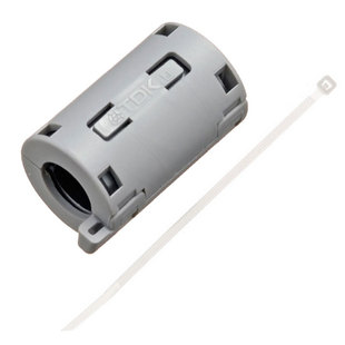 TDK抗干扰磁环 ZCAT2132-1130卡扣屏蔽磁环 内径11mm消磁环滤波器