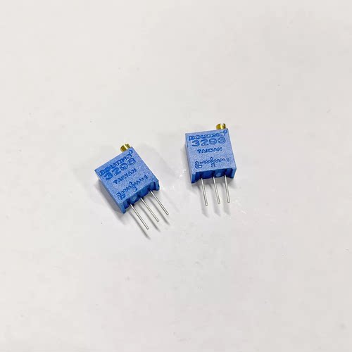 进口BOURNS电位器3296W 1K2K5K10K20K50K100K200K500K1M 顶调 104