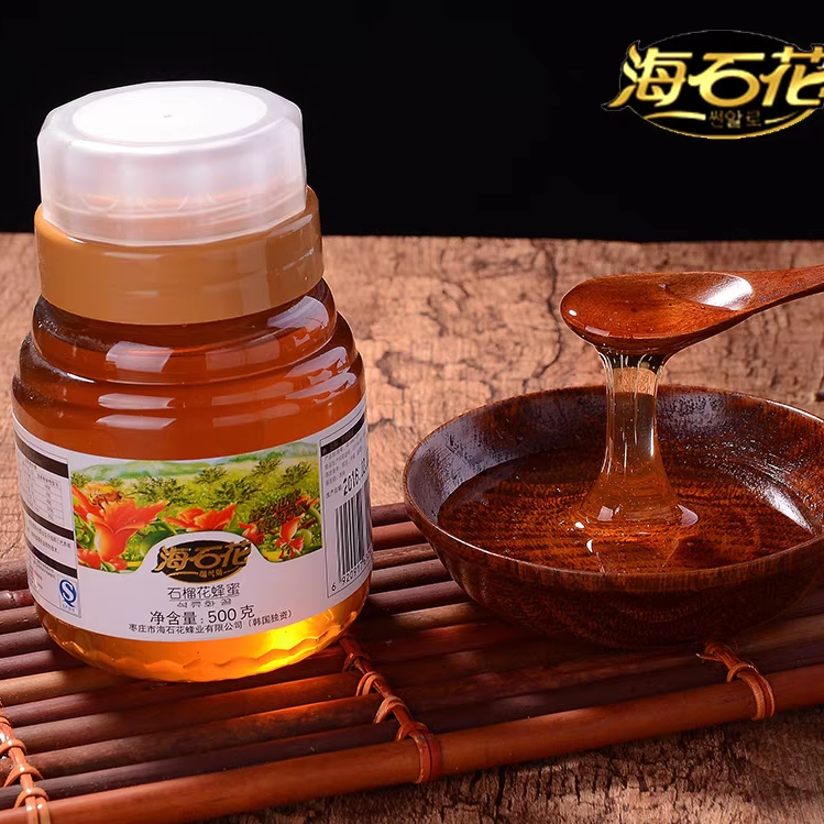 海石花万亩榴园石榴花土蜂蜜纯正天然花源花香枣花蜜洋槐蜜百花蜜