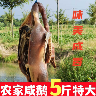溧阳咸鹅农家腌制味美咸香
