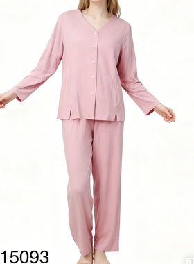 佐雅秋冬轻奢绒语系列针织提花家居服G515093