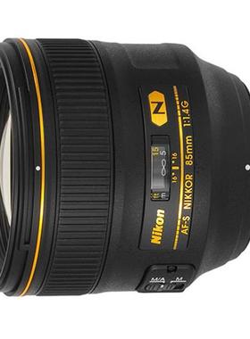 Nikon/尼康 AF-S 85mm f/1.4G 人像定焦广角镜头 85 1.4G 行货