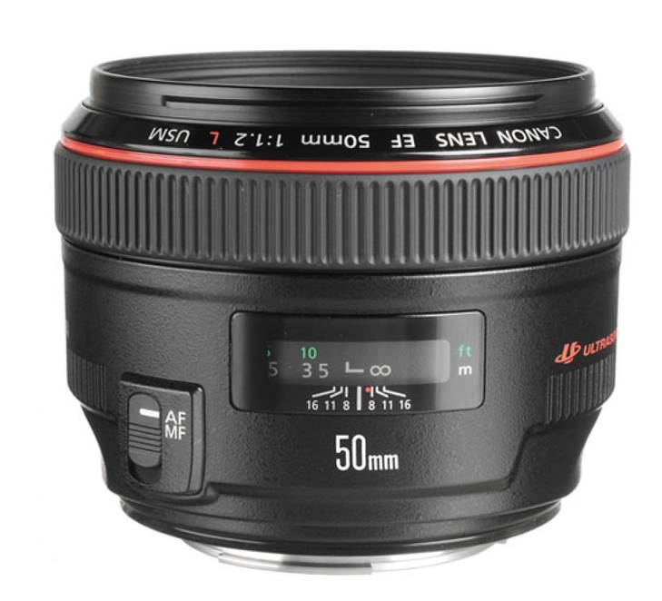 佳能EF 50mm f/1.2L USM 单反定焦 人像王 50 F1.2 L 大光圈 镜头 数码相机/单反相机/摄像机 单反镜头 原图主图