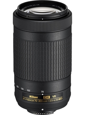 Nikon/尼康AF-P DX 70-300mm f/4.5-6.3G ED VR 长焦单反镜头行货