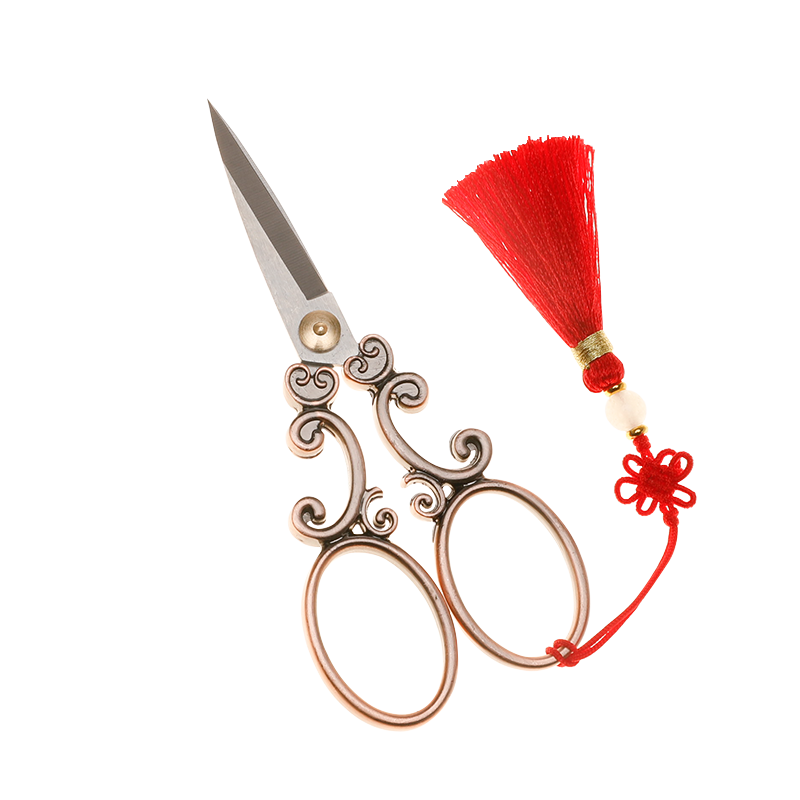 剪刀手工diy刺绣剪古典合金