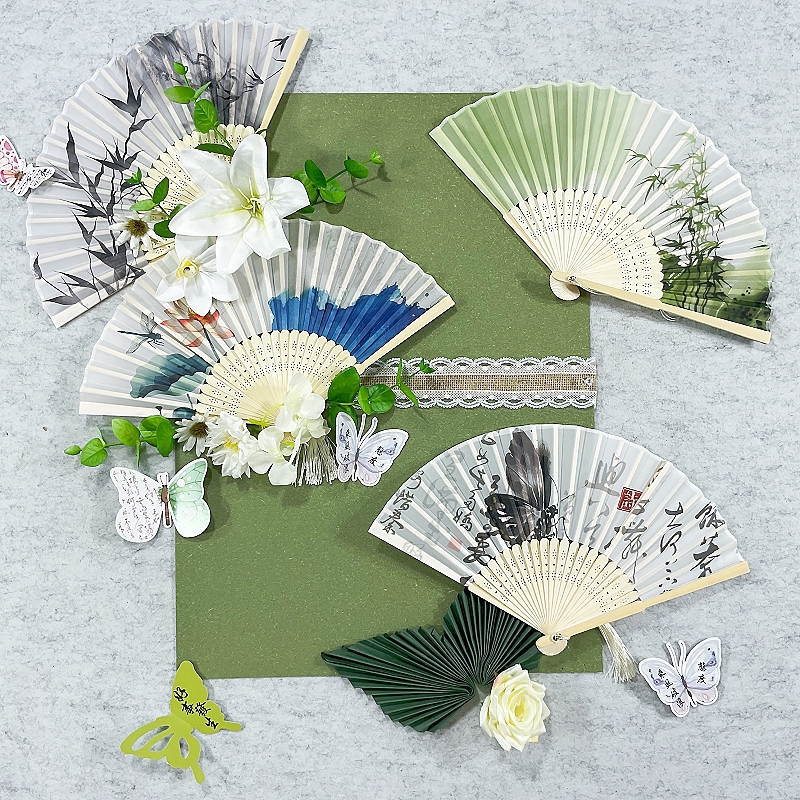 古风新中式折扇中国扇子