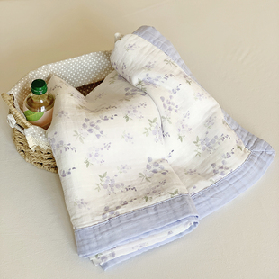 夏季 儿童竹棉纱布盖毯婴童宝宝四层洗澡大浴巾卡通纱布巾 新款