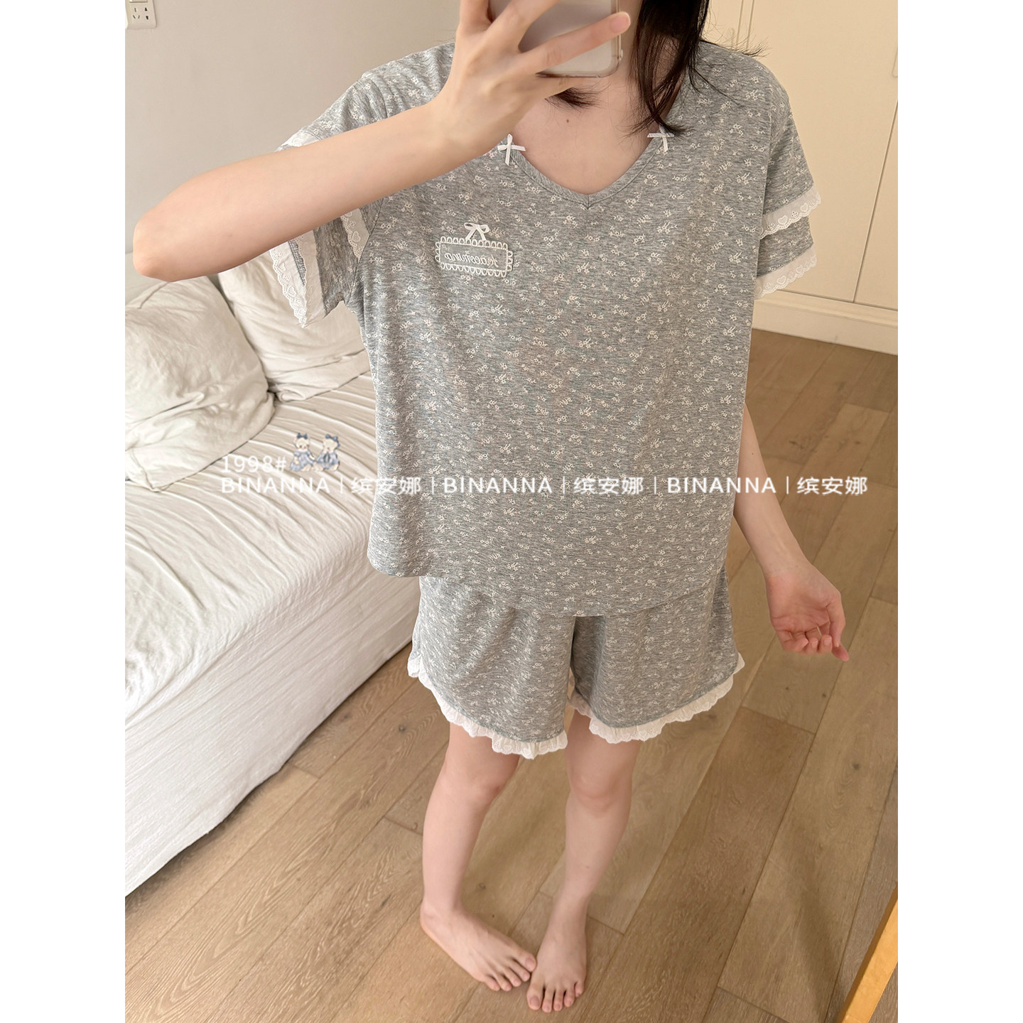 睡衣女款夏季2026新款短袖图片