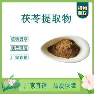 茯苓提取物 伏苓浓缩粉 另售泽泻猪苓白术桂枝 原料 100g散装新品