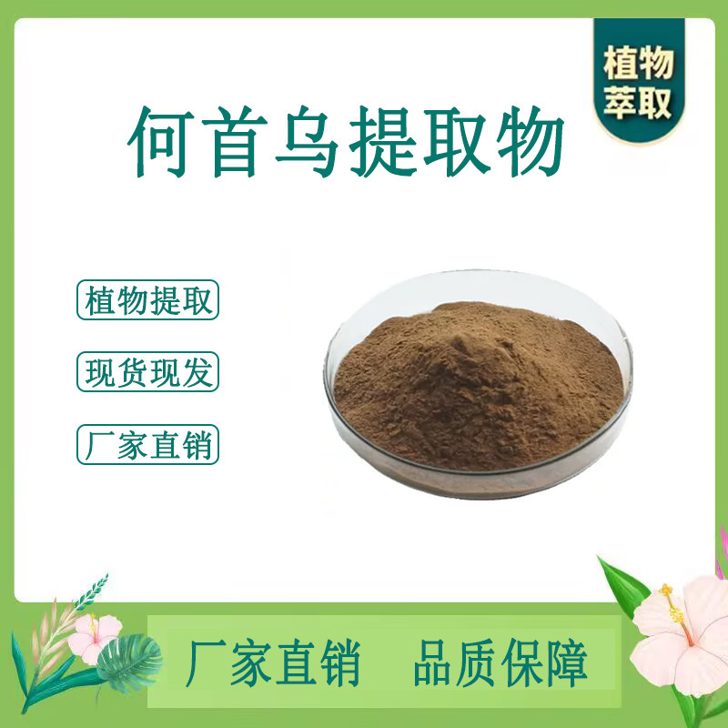 何首乌提取物 何首乌浓缩粉 另售桑葚黑芝麻杜仲 100g散装新货